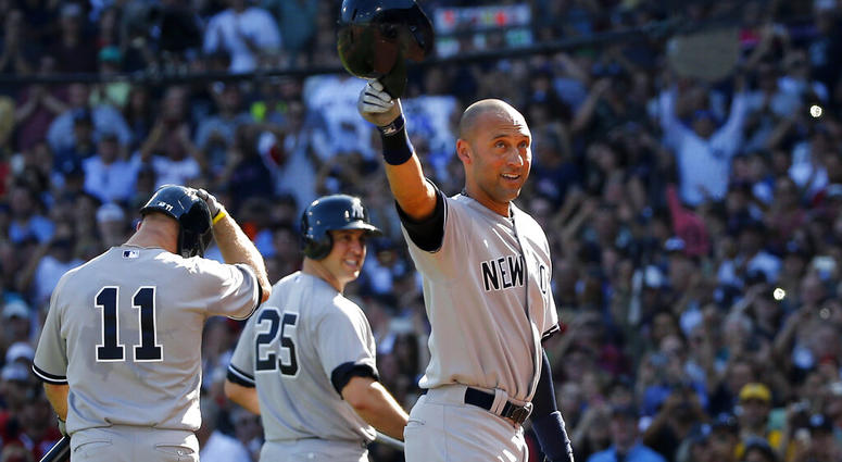 New York Yankees designated hitter Derek Jeter AP DO NOT USE