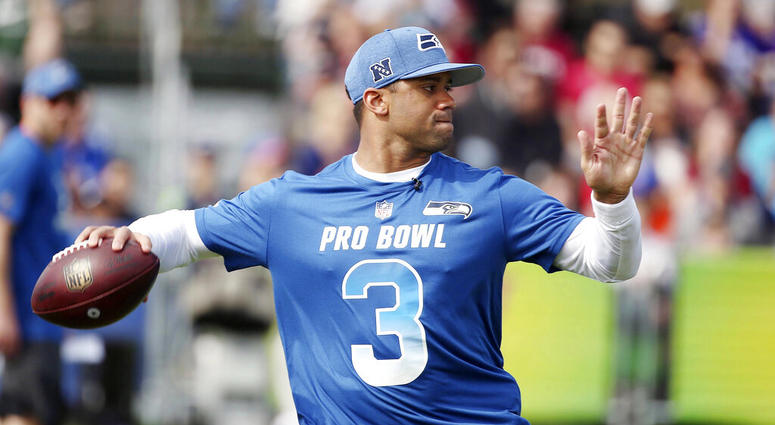 NFC Seattle Seahawks quarterback Russell Wilson AP DO NOT USE