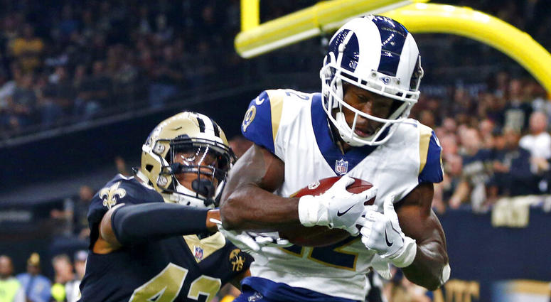 Los Angeles Rams wide receiver Brandin Cooks Los Angeles Rams wide receiver Brandin Cooks