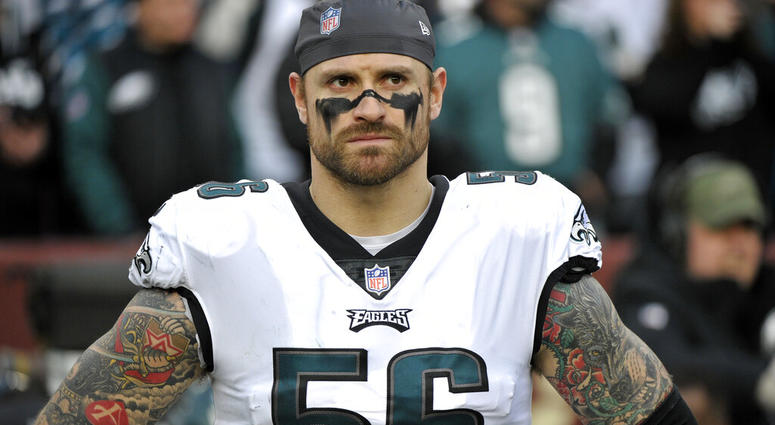 Philadelphia Eagles defensive end Chris Long Philadelphia Eagles defensive end Chris Long
