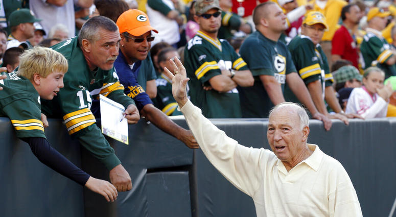 former Green Bay Packers quarterback Bart Starr former Green Bay Packers quarterback Bart Starr