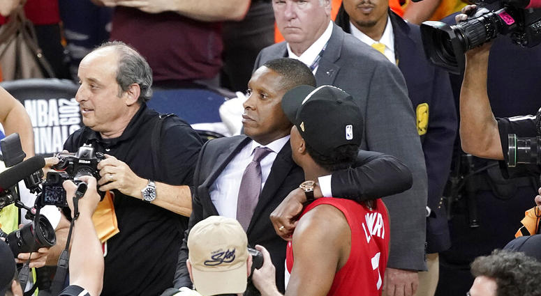 Toronto Raptors general manager Masai Ujiri Toronto Raptors general manager Masai Ujiri