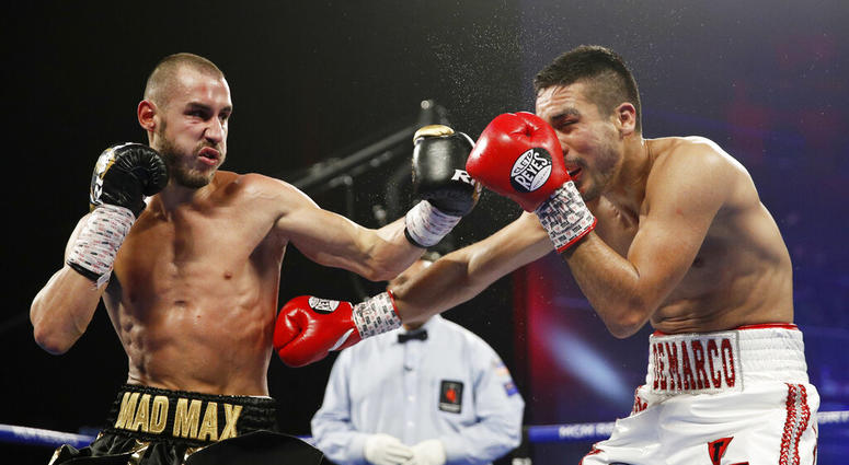 Maxim Dadashev, of Russia, left, hits Antonio DeMarco, of Mexico Maxim Dadashev, of Russia, left, hits Antonio DeMarco, of Mexico