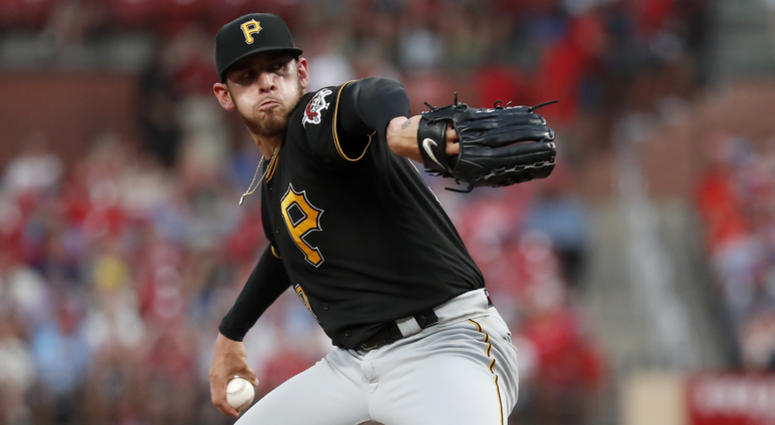 Pittsburgh Pirates starting pitcher Joe Musgrove Pittsburgh Pirates starting pitcher Joe Musgrove