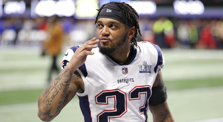 New England Patriots' Patrick Chung New England Patriots' Patrick Chung