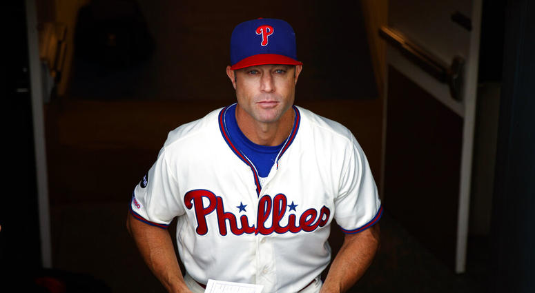FILE - In this Sept. 29, 2019, file photo, Philadelphia Phillies manager Gabe Kapler walks to the dugout before a baseball game against the Miami Marlins, in Philadelphia. The Phillies fired Kapler Thursday, Oct. 10, 2019.