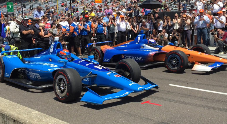 Ed Jones NTT Data And Scott Dixon PNC Bank Chip Ganassi Racing Honda Ed Jones NTT Data And Scott Dixon PNC Bank Chip Ganassi Racing Honda's