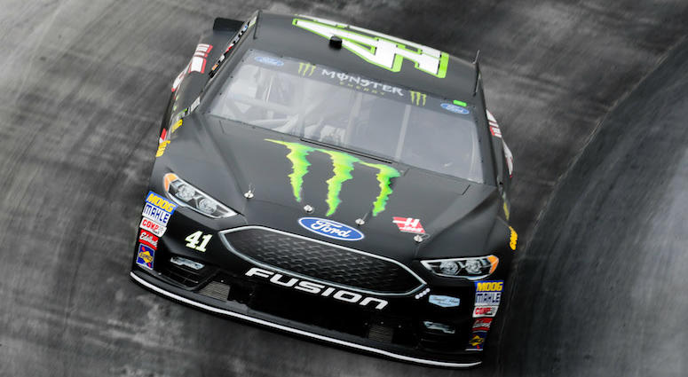 Stewart-Haas Racing's Kurt Busch At Bristol Motor Speedway Kurt Busch's No. 41 Monster Energy Ford Fusion