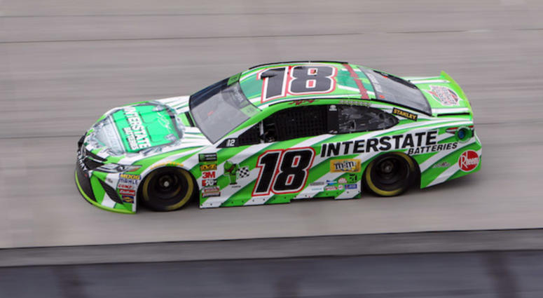 Kyle Busch's No. 18 Interstate Batteries Joe Gibbs Racing Toyota Camry Kyle Busch Joe Gibbs Racing No. 18 Interstate Batteries Toyota Camry