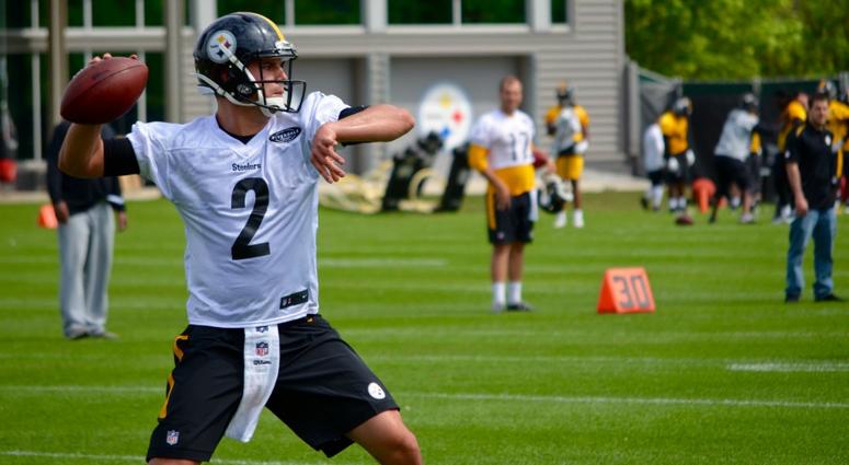 Steelers quarterback Mason Rudolph