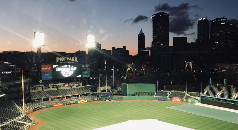 PNC Park in Pittsburgh on Opening Day