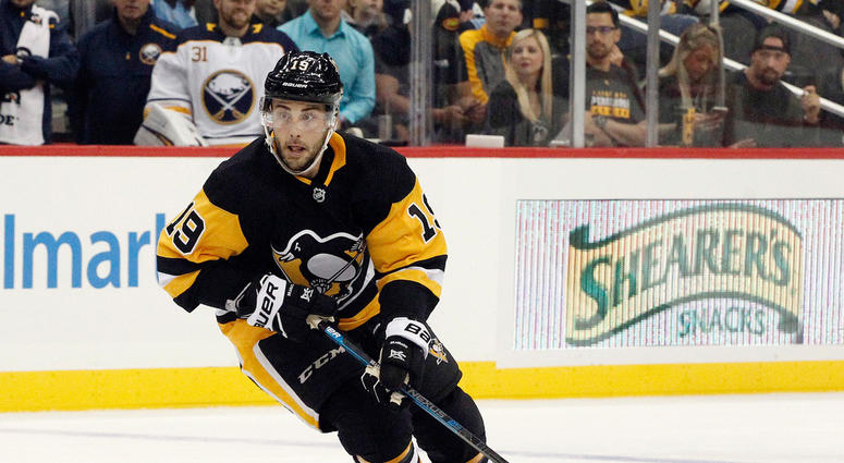 Pittsburgh Penguins center Derick Brassard Pittsburgh Penguins center Derick Brassard