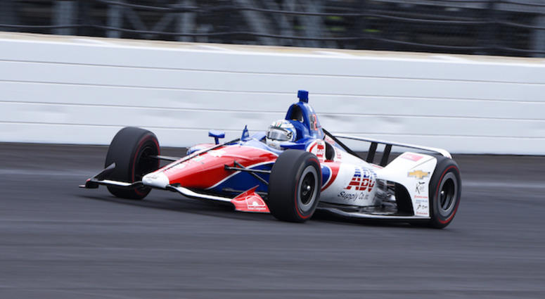 ABC Supply AJ Foyt Racing's Tony Kanaan During Carb Day At Indianapolis Motor Speedway ABC Supply AJ Foyt Racing's Tony Kanaan At Indianapolis Motor Speedway