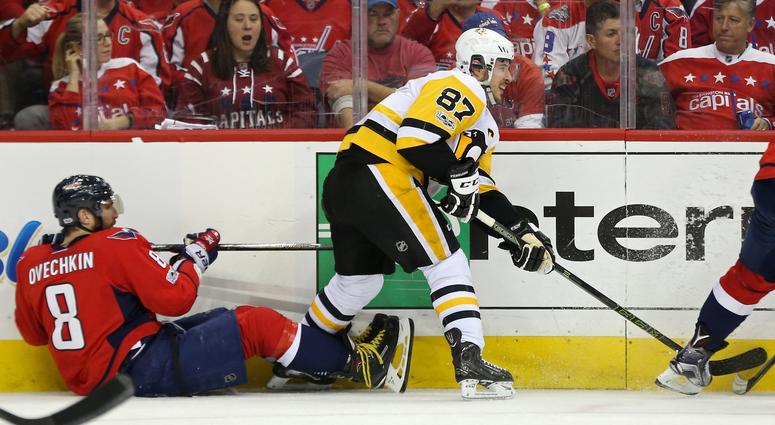 Pittsburgh Penguins, Washington Capitals, Sidney Crosby, Alexander Ovechkin Pittsburgh Penguins, Washington Capitals, Sidney Crosby, Alexander Ovechkin