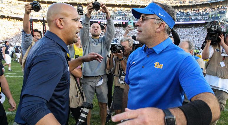 James Franklin and Pat Narduzzi James Franklin and Pat Narduzzi