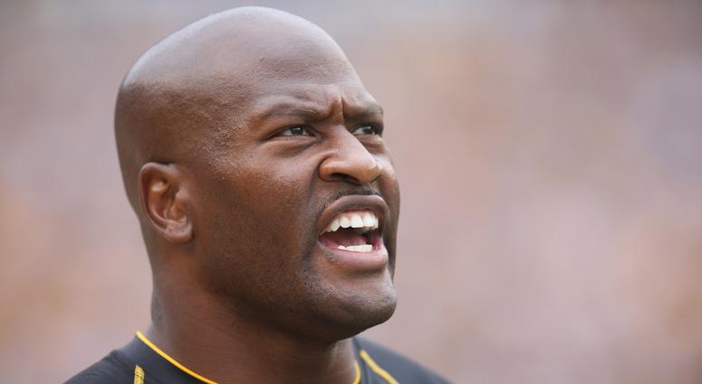 Harrison while still a member of the Steelers