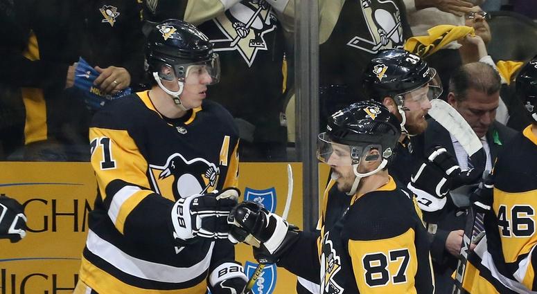 Sidney Crosby and Evgeni Malkin Sidney Crosby and Evgeni Malkin