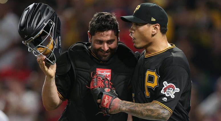 Francisco Cervelli and Keone Kela Francisco Cervelli and Keone Kela