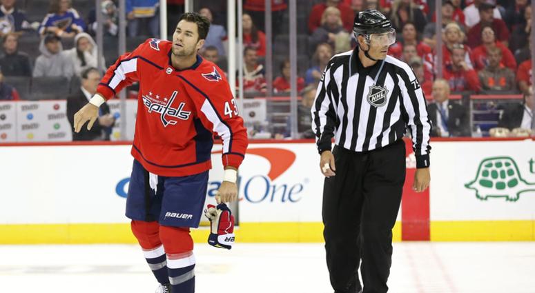 Capitals winger Tom Wilson