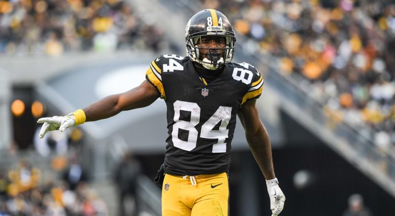 Pittsburgh Steelers wide receiver Antonio Brown Pittsburgh Steelers wide receiver Antonio Brown