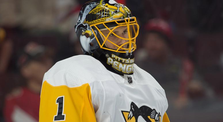 Pittsburgh Penguins goalie Casey DeSmith Pittsburgh Penguins goalie Casey DeSmith