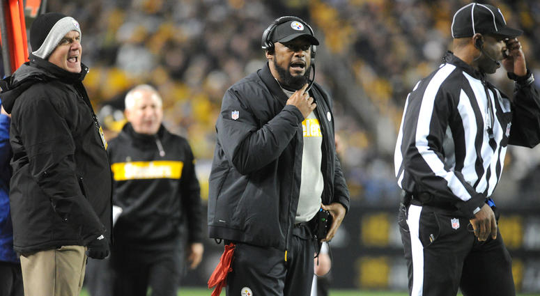 Kevin Colbert & Mike Tomlin Kevin Colbert & Mike Tomlin