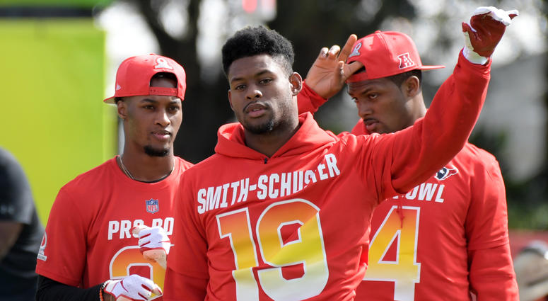 JuJu at the Pro Bowl JuJu at the Pro Bowl