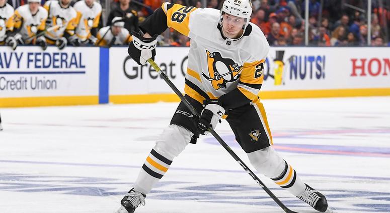Penguins defenseman Marcus Pettersson