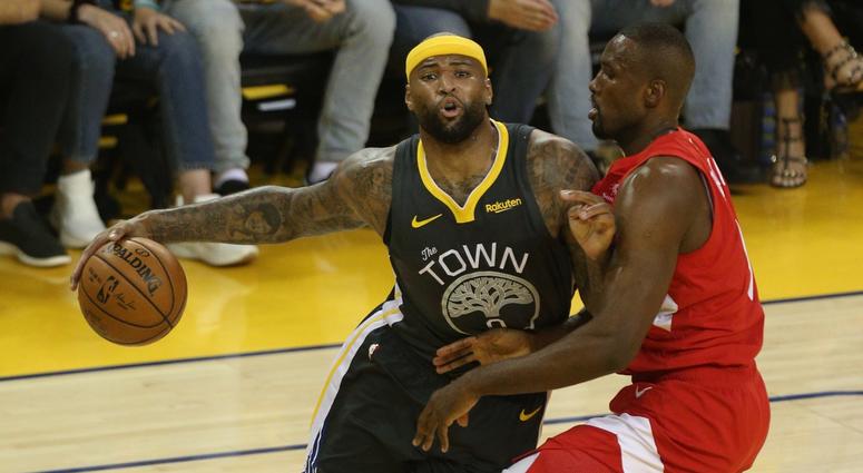 Golden State Warriors center DeMarcus Cousins Golden State Warriors center DeMarcus Cousins