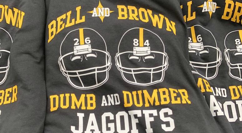 Bell and Brown Shirt available at Yinzers in the Burgh