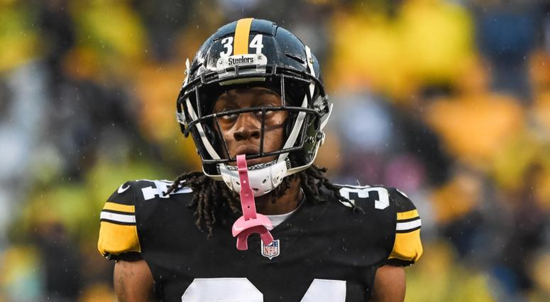 Pittsburgh Steelers strong safety Terrell Edmunds (34) in action during the game between the Pittsburgh Steelers and the Cleveland Browns at Heinz Field.