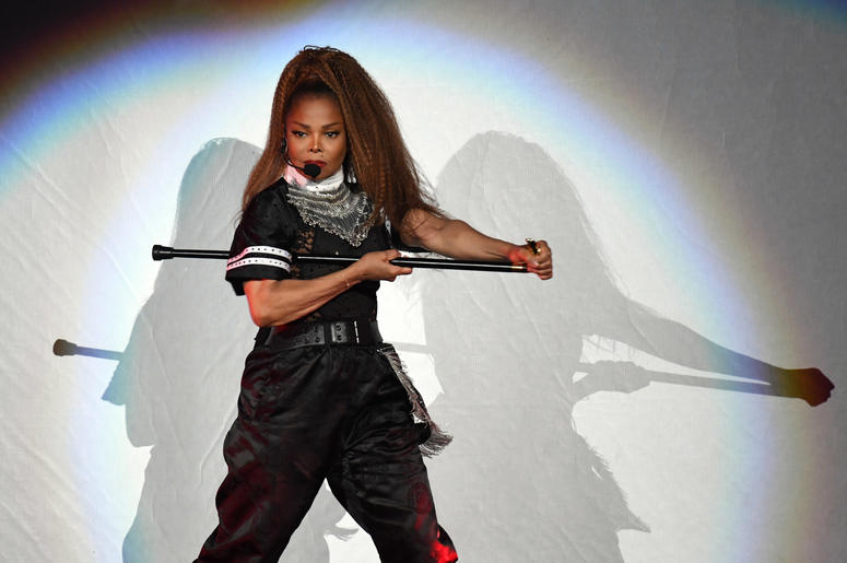 Janet Jackson performs at American Airlines Arena Janet Jackson performs at American Airlines Arena