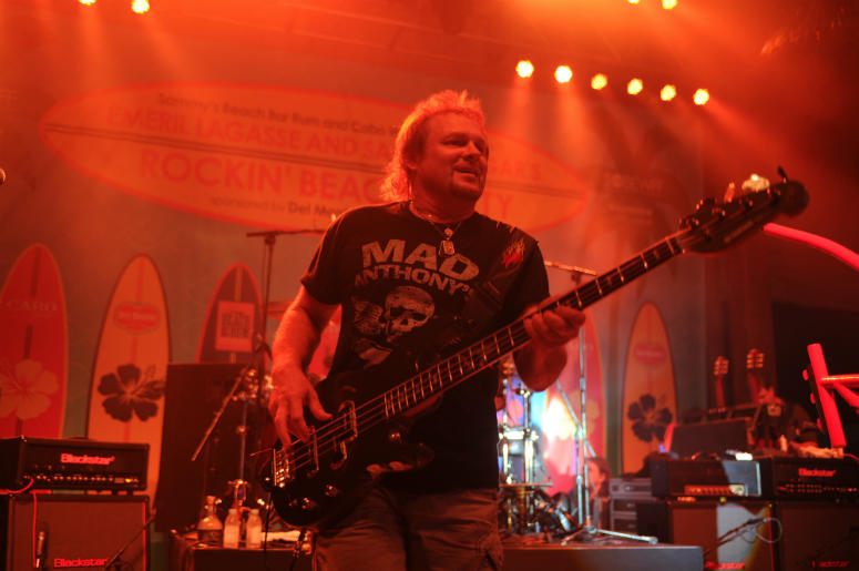 Michael Anthony performs in 2014 Michael Anthony performs in 2014