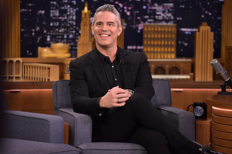 NEW YORK, NY - DECEMBER 05: Andy Cohen visits 'The Tonight Show Starring Jimmy Fallon' on December 5, 2018 in New York City.