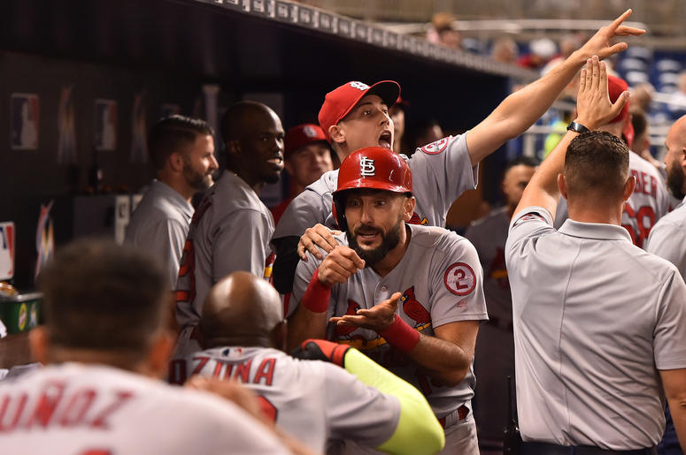 St. Louis Cardinals first baseman Matt Carpenter. St. Louis Cardinals first baseman Matt Carpenter.