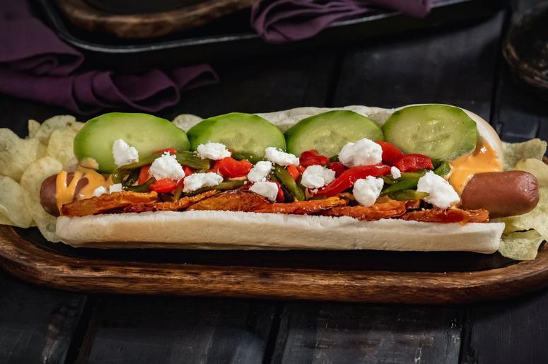 Hades-Inspired Hot Dog Hades-Inspired Hot Dog