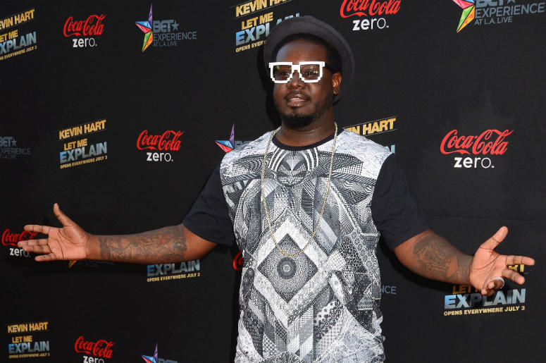 T-Pain 27 June 2013 - Los Angeles, Ca - T-Pain. Los Angeles premiere of Kevin Hart: Let Me Explain at Regal L.A. Live Stadium 14 in Los Angeles, Ca.