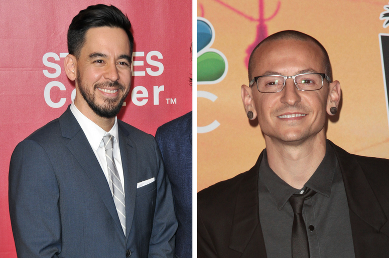 Mike Shinoda and Chester Bennington of Linkin Park Mike Shinoda and Chester Bennington of Linkin Park