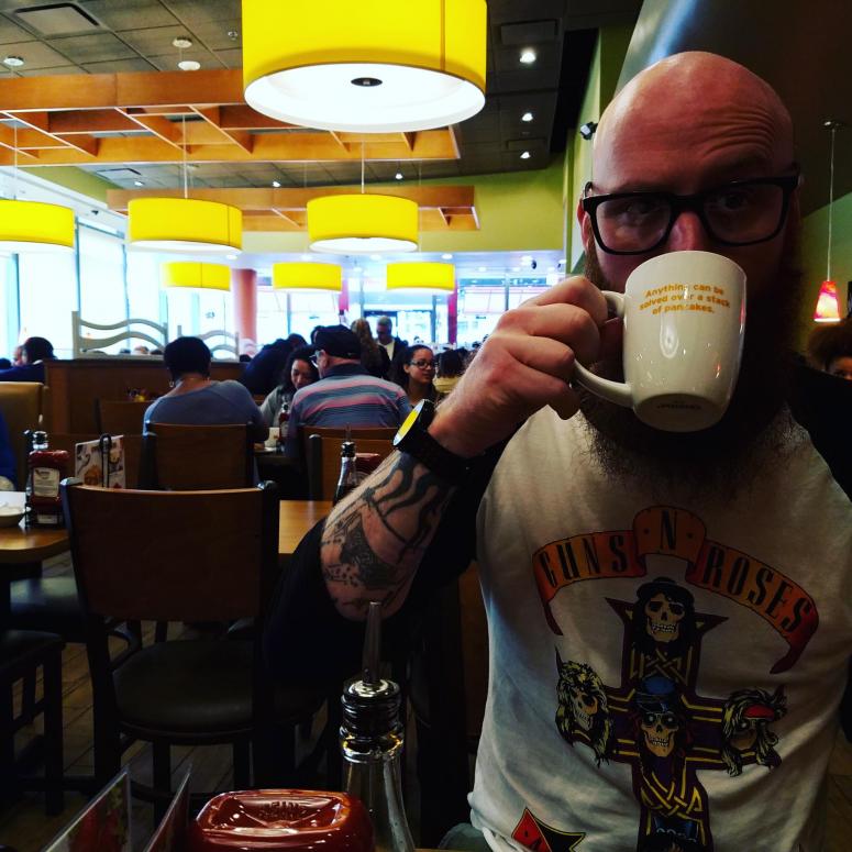 The morning after. Guns n Roses, Las Vegas
