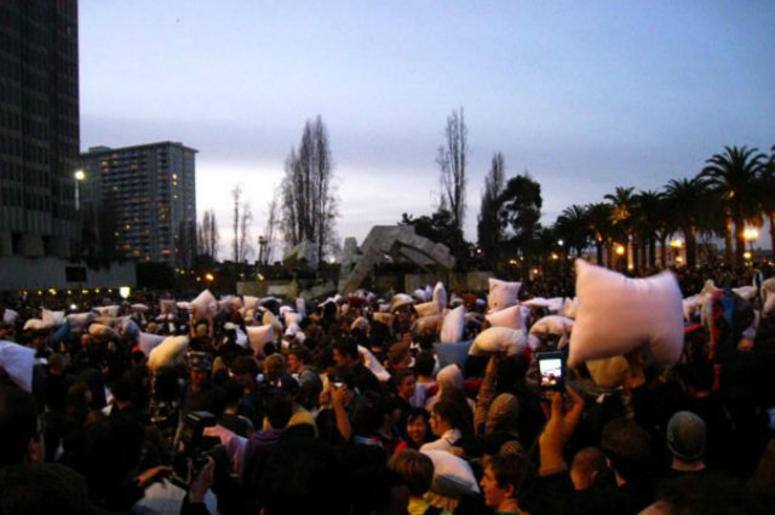 Great San Francisco Pillow Fight