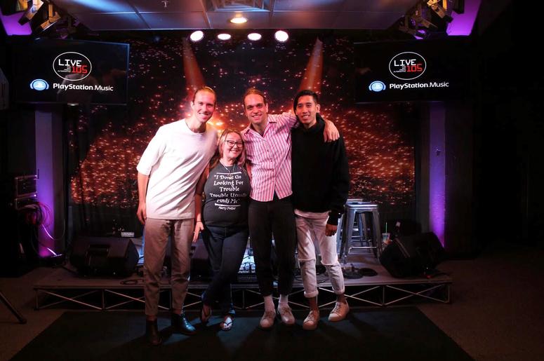 Sir Sly Meet-N-Greet In The PlayStation Music Space Sir Sly Meet-N-Greet In The PlayStation Music Space