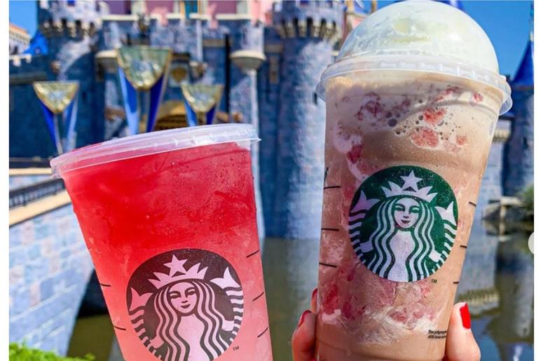 Disneyland Frappuccinos