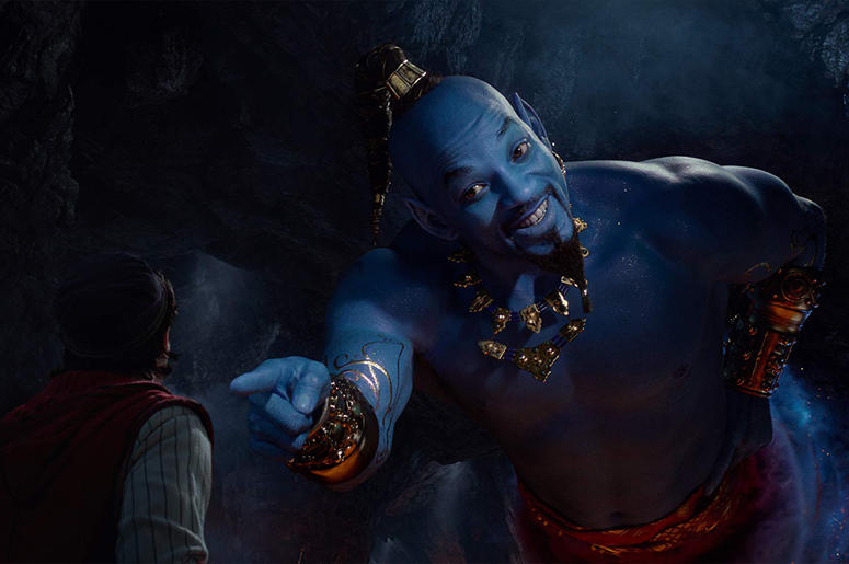 Will Smith and Mena Massoud in 'Aladdin' Will Smith and Mena Massoud in 'Aladdin' (Photo credit: Walt Disney Pictures)