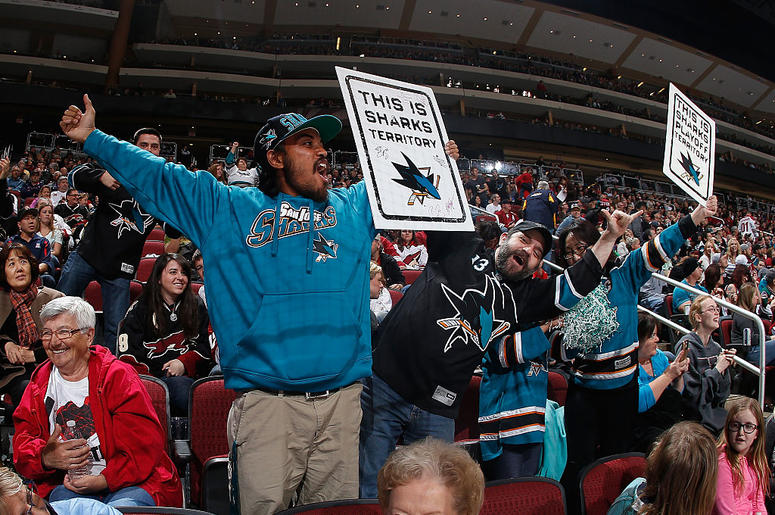 Sharks fans