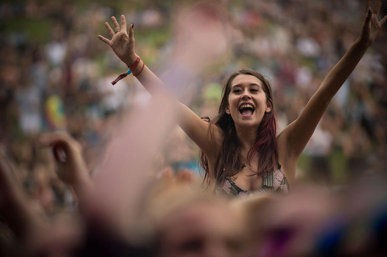 Festival crowd