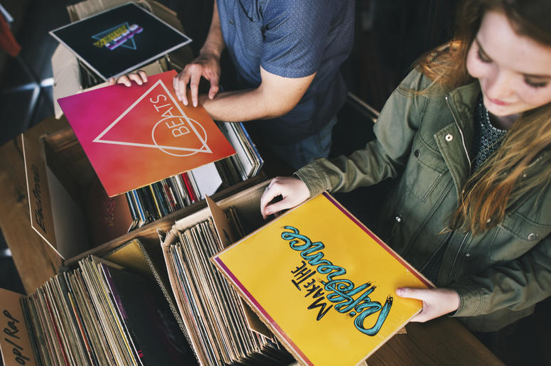 Record shopping