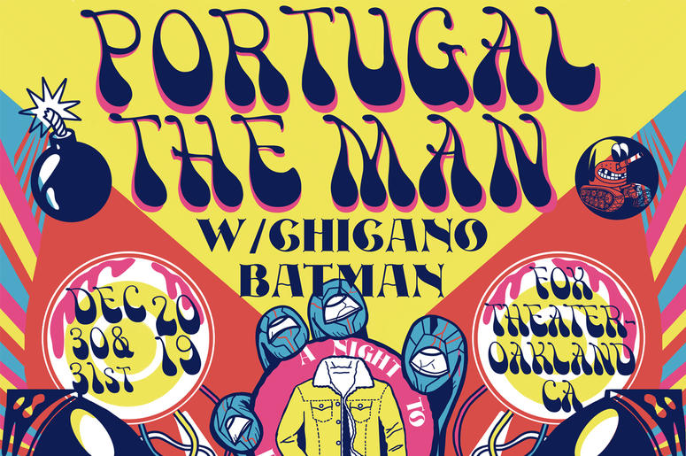 Portugal. The Man at The Fox Theater Oakland Portugal. The Man at The Fox Theater Oakland
