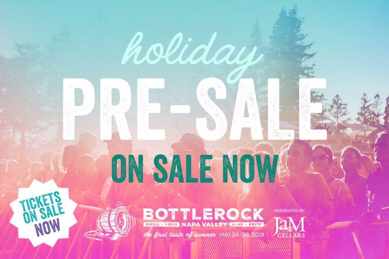 Bottlerock Napa Pre-sale