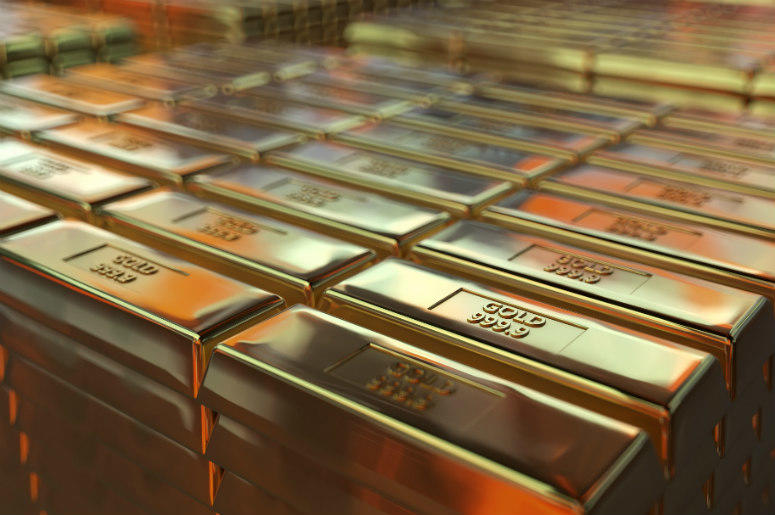 Gold bars in organized stacks. 100.3 Jack FM,Russia,Plane,Cargo,Gold,Platinum,Bars,Diamons,Precious Metals,Lost,Flight,Door,Dropped,Broken,Fortune,300 Million,Money,Dollars,Rubles,21 Billion,Igot,Yakutsk