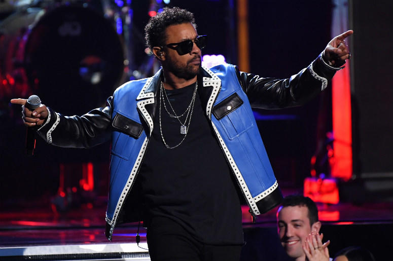 Shaggy performing during the 60th Annual Grammy Awards. 100.3 Jack FM,Shaggy,Reggae,James Corden,The Late Late Show,It Wasn't Me,Skit,Music,Video,Parody,Funny,Video,Donald Trump,Robert Mueller,Youtube,Politics,Concert,Performing,60th Annual Grammy Awards